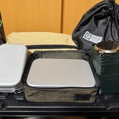 早めに！最終値下げメーカー不揃い_キャンプ用品セット_の画像