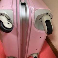 【無料】スーツケース　ピンクの画像