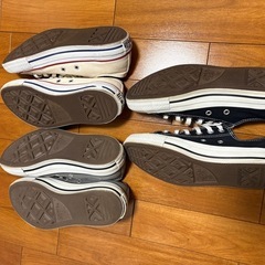 ⭐︎コンバース オールスター レディース ローカット キャンバス 3足セット⭐︎の画像