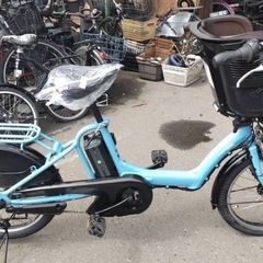 試乗🉑新車仕上げ⭐️中古子供乗せ電動自転車 ブリヂストンビッケシリーズの画像