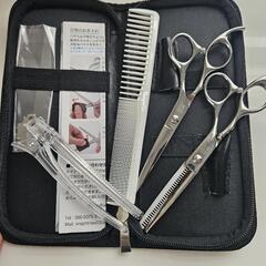 プロ美容師監修。散髪用ハサミ すきばさみ 髪切り ハサミ ヘアカ...