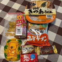 お菓子、加工食品いろいろ