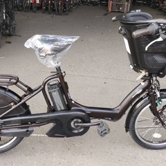 ❗️バッテリー新品キャンペーン❗️試乗🉑新車仕上げ⭐️中古子供乗せ電動自転車 ヤマハPASキス ブリヂストンアンジェリーノの画像
