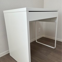 【最終価格】IKEA MICKE デスク 学習机 事務机 白 引...