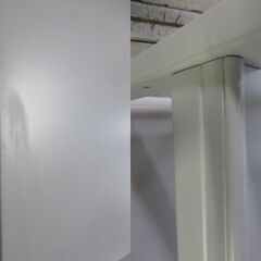 F　未使用/新品　アウトレット　ラック 棚 幅80 4段  天然木 　ライトグレーの画像