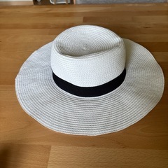夏物帽子　ホワイト
