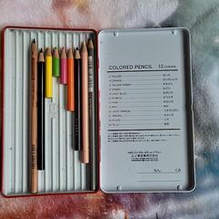 中古ぬりえ すみっコぐらし と 色鉛筆セットで♡の画像