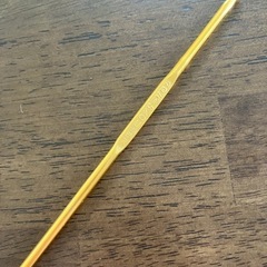 【中古】編み棒 3号 3mm 金属製 ゴールド 1本の画像