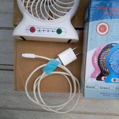 ミニ扇風機の画像