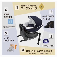 コンビクルームーヴスマートISOFIXの画像