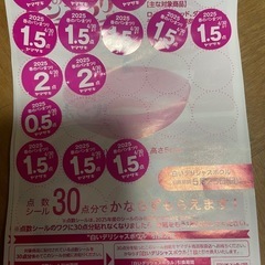 ヤマザキ春のパン祭りシール