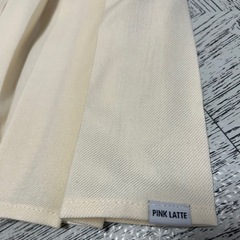 ピンクラテ PINK-latte プリーツスカート 140の画像