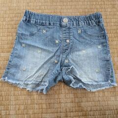 キッズ デニムショートパンツ