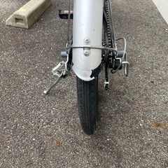 美品 コムサデモード　折りたたみ自転車　の画像