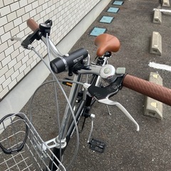 美品 コムサデモード　折りたたみ自転車　の画像