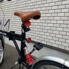 美品 コムサデモード　折りたたみ自転車　の画像