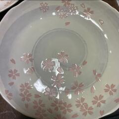 新品未使用品 和皿 桜模様食器 5枚セットの画像