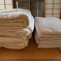 【お譲り先決まりました】敷布団、掛け布団の画像