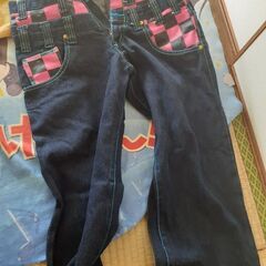 ジーンズとワイシャツセット