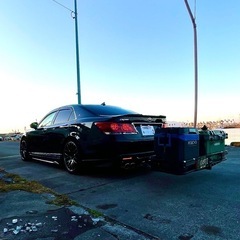 クラウンアスリート　ハイブリッドG  上級　グレード　フルエアロ　ヒッチメンバー　全周囲カメラ　本革シート　車高調　車検1年以上　　の画像