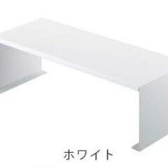 Tower　洗濯機隙間ラック（ホワイト）の画像