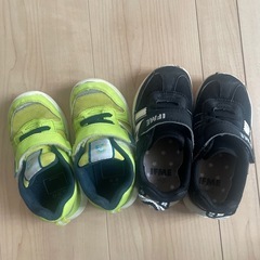 スニーカー16cmと16.5cmのセット