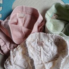 サイズ80　プティマイン　ショートパンツ　3枚セットの画像