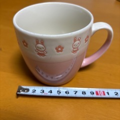 ピンク うさぎ マグカップ