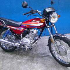 HONDA CGL125 ワイン 格安提供車 エンジン始動動画 ...