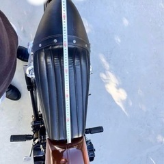 カフェレーサーシート　SR400 GB250 などの画像
