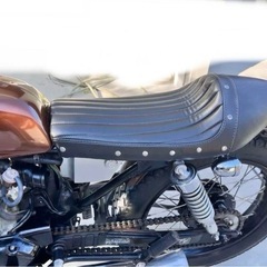 カフェレーサーシート　SR400 GB250 などの画像