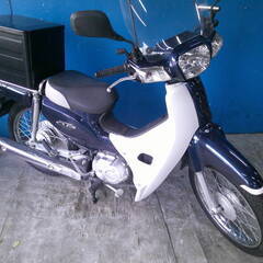 HONDA スーパーカブ110-2 青 エンジン始動動画 自賠責...