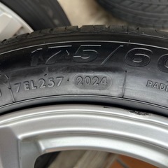 175/60R16 グッドイヤー製タイヤ＆アルミホイールセットの画像