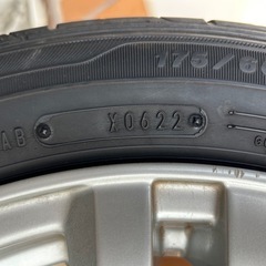 175/60R16 グッドイヤー製タイヤ＆アルミホイールセットの画像