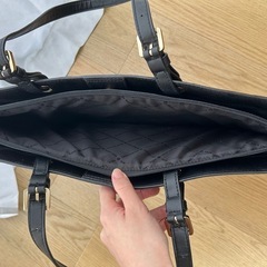 MICHAELKORS マイケルケース　黒トートバッグの画像