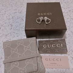【廃盤レア】GUCCI ハート バンブー ピアス