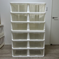 ニトリ　衣装ケース　収納　押入れ　引き出し　3段　2つセット　
