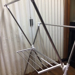 洗濯物干し　ラック　中古の画像