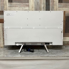 即日受渡❣️acer43型4K液晶ディスプレイ ホワイト鮮明な映像表示21500円