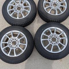 冬タイヤ付きアルミホイールセット　軽自動車用