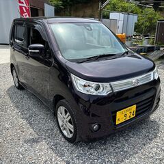 【車検令和9年6月まで】ワゴンRスティングレー4WD　レーダーブ...