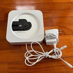 無印良品 壁掛式CDプレーヤー CPD‐4/76475569 白の画像