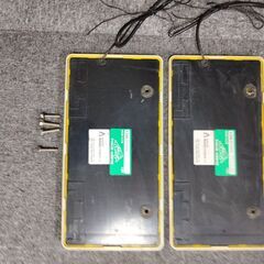 字光式ナンバープレート照明器具　12V　軽自動車専用　LEDの画像