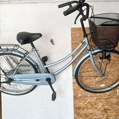 ＜整備済み中古＞　24インチ ママチャリ自転車 切替なし