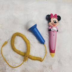 おもちゃ  ミニーちゃんぺん型 マイク