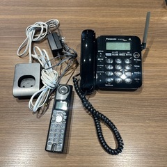 【美品】Panasonic コードレス電話機 VE-GP35（子...