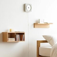 無印良品 壁掛式CDプレーヤー CPD‐4/76475569 白の画像