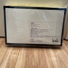 【新品未使用】グレーのブランケットの画像