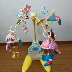 Disneyキャラクターのメリーゴーランド