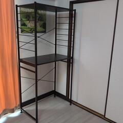 取引終了済●スライド棚付きレンジラックの画像